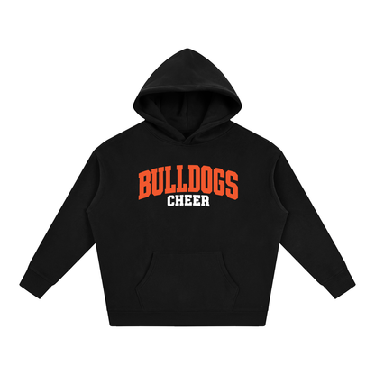 Basic 1 Green Bulldogs Oversize Fleeced Hoodie
