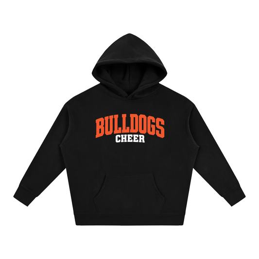 Basic 1 Green Bulldogs Oversize Fleeced Hoodie