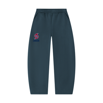 Unisex Barrel Leg Sweatpants