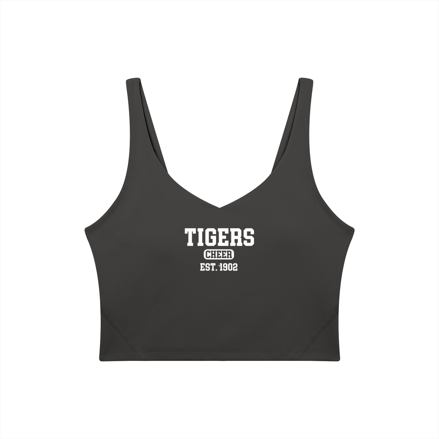 Old School Gunter Women's V-Neck Yoga Sports Bra