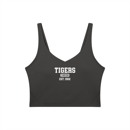 Old School Gunter Women's V-Neck Yoga Sports Bra