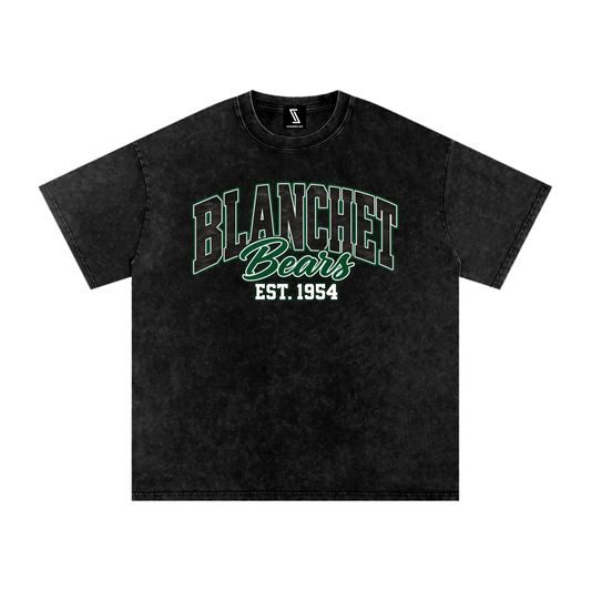 Vintage Blanchet Snow Washed Oversized Cotton T-Shirt