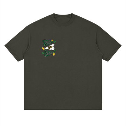 Lets Go Blanchet Oversized Drop Shoulder T-Shirt