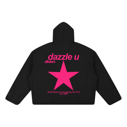 DU Boxy Gather-Hem Hoodie