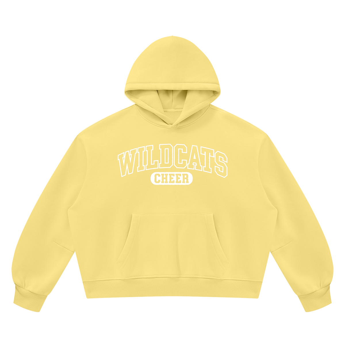 Unisex Vintage Wash Boxy Fleece Hoodie