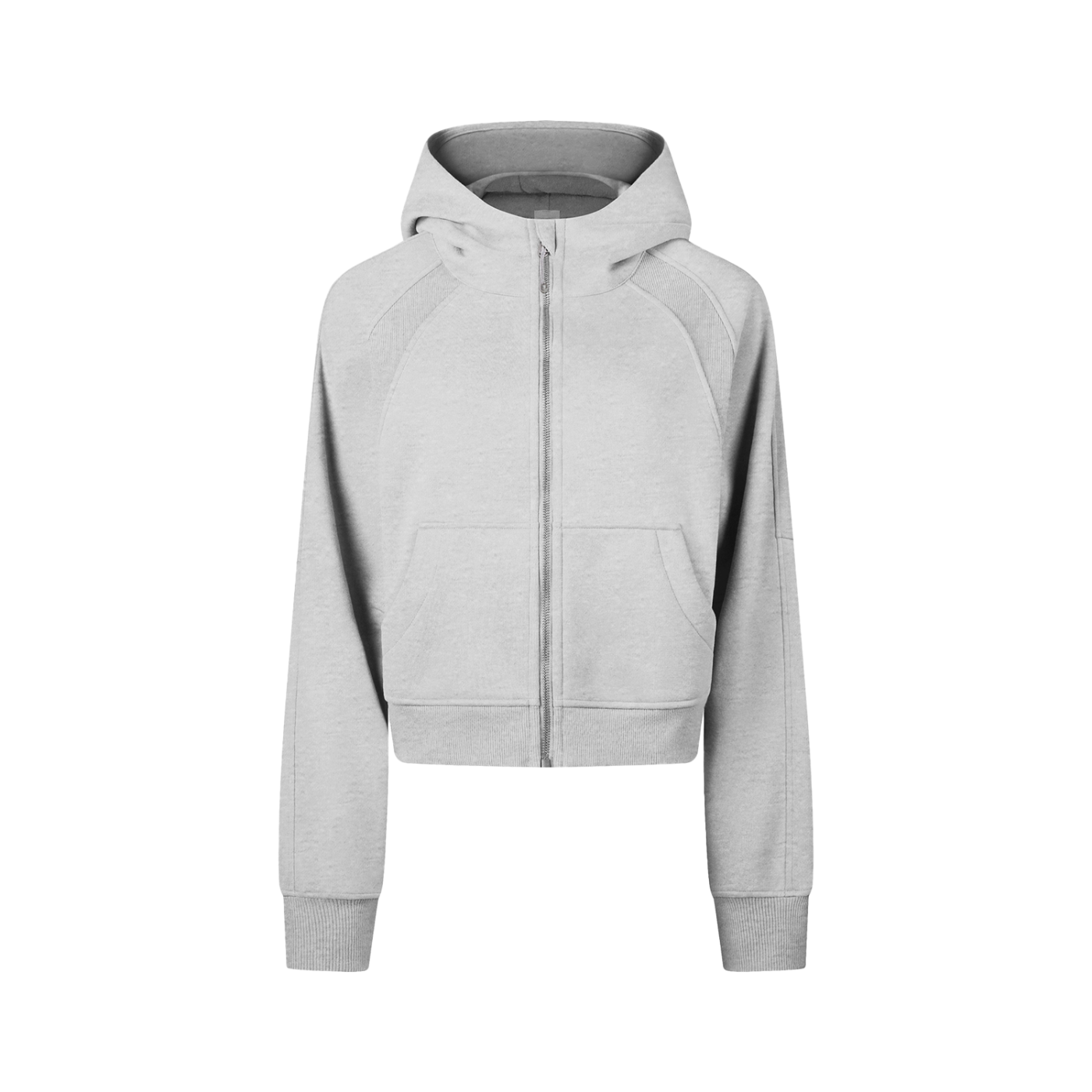 Strive Cropped Zip-Through Hoodie