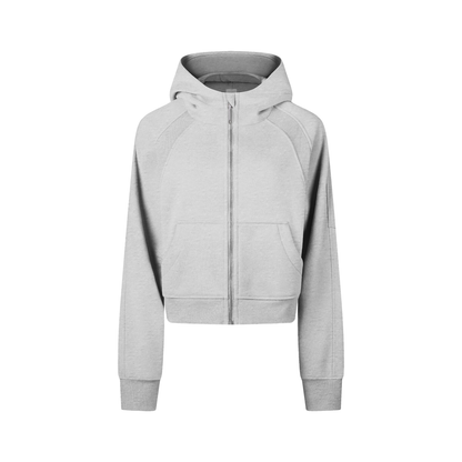 Strive Cropped Zip-Through Hoodie