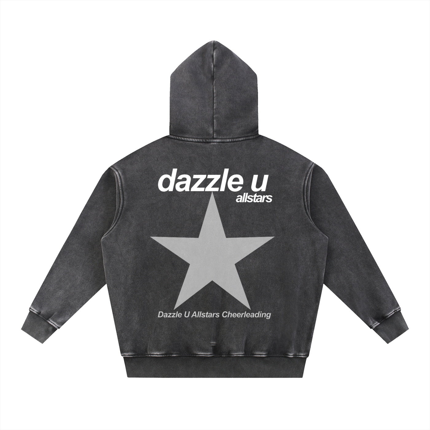 Snow Wash Oversize Hoodie