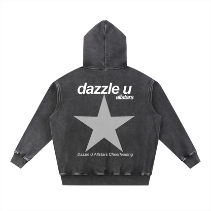Snow Wash Oversize Hoodie