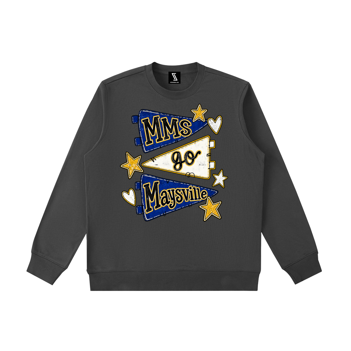 Lets Go Maysville Essential Heavyweight Crewneck Sweatshirt