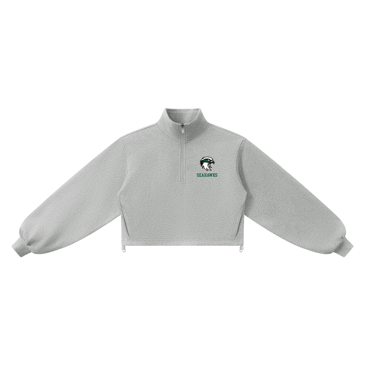 HAWKS Women’s Mock-Neck Quarter-Zip Sweatshirt