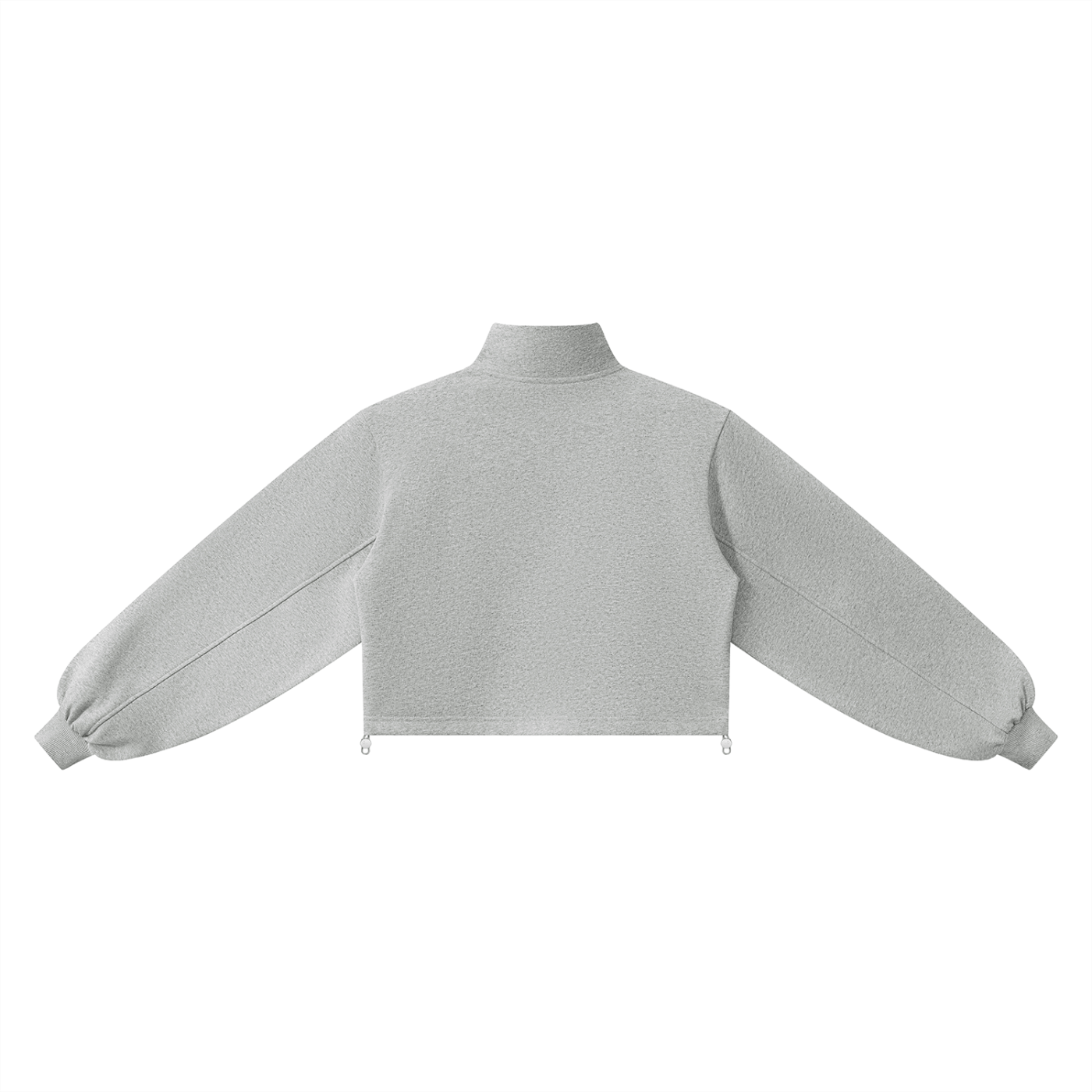 Mock-Neck Quarter-Zip Sweatshirt