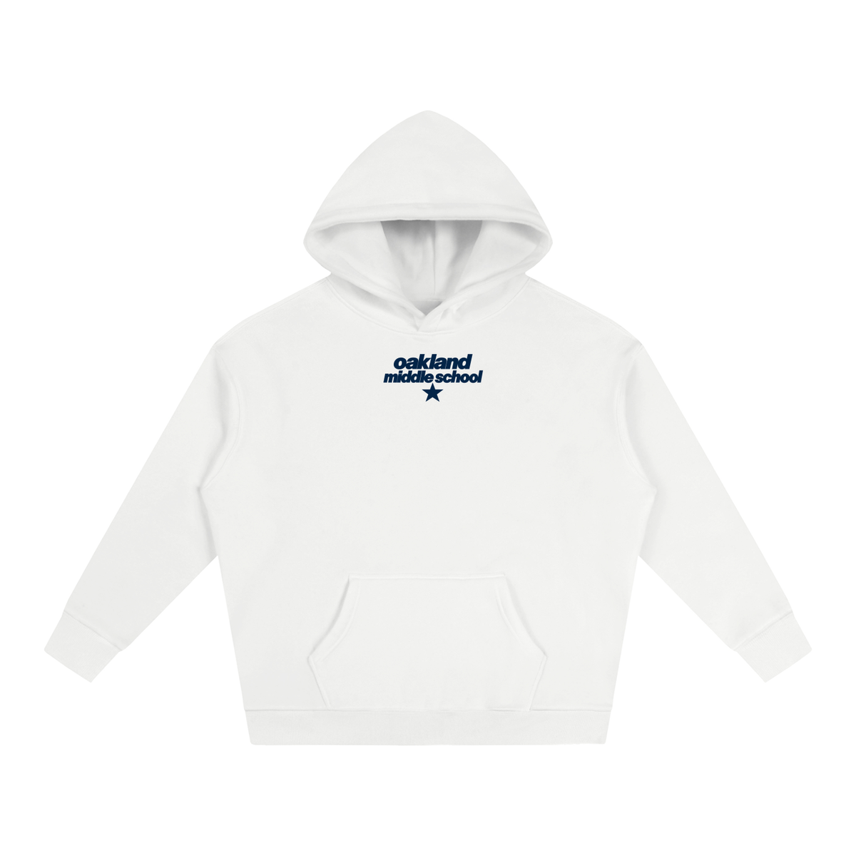 Big Star Oakland Middle Oversize Fleeced Hoodie