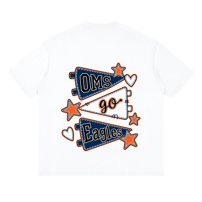 Lets Go Oakland Middle Oversized Drop Shoulder T-Shirt