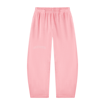 Unisex Vintage Washed Barrel Leg Sweatpants