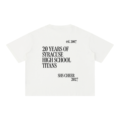 20 Years Script Tee