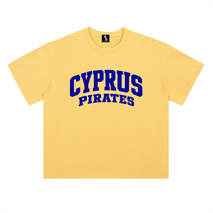 Heavyweight Drop Shoulder Cotton T-Shirt