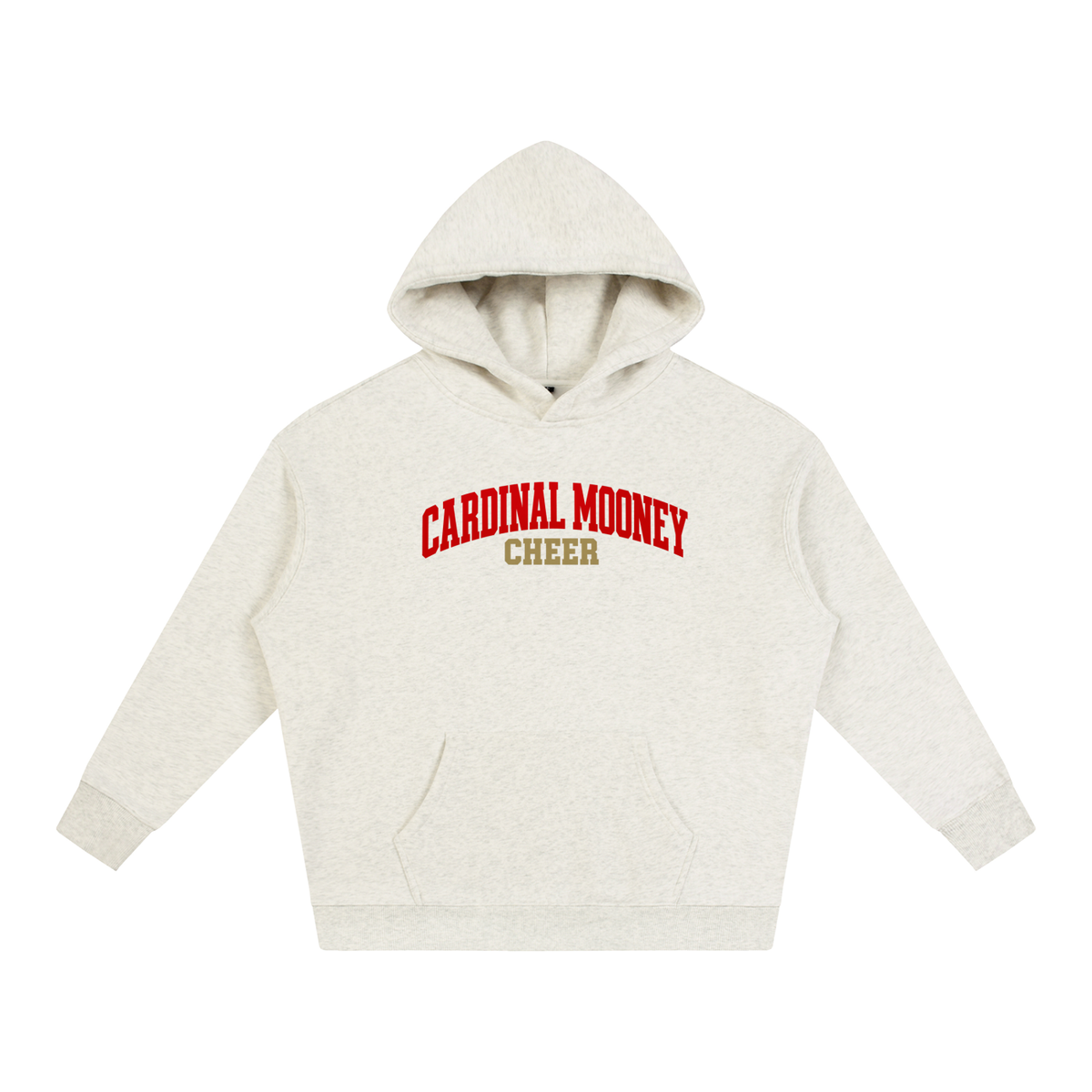 Basic 1 Cardinal Mooney Oversize Fleeced Hoodie