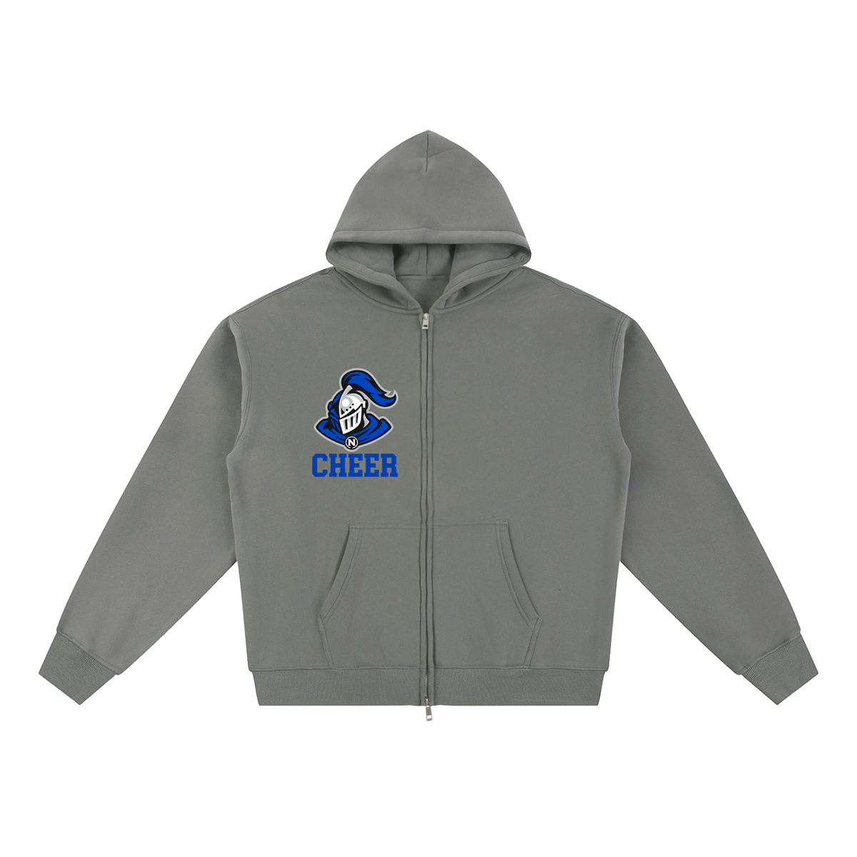 Essential Fleece Zip-Through Hoodie