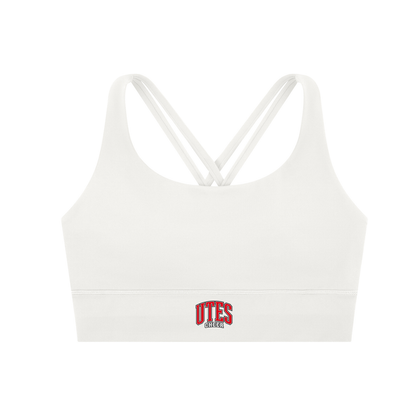 Strappy Criss-Cross Sports Bra