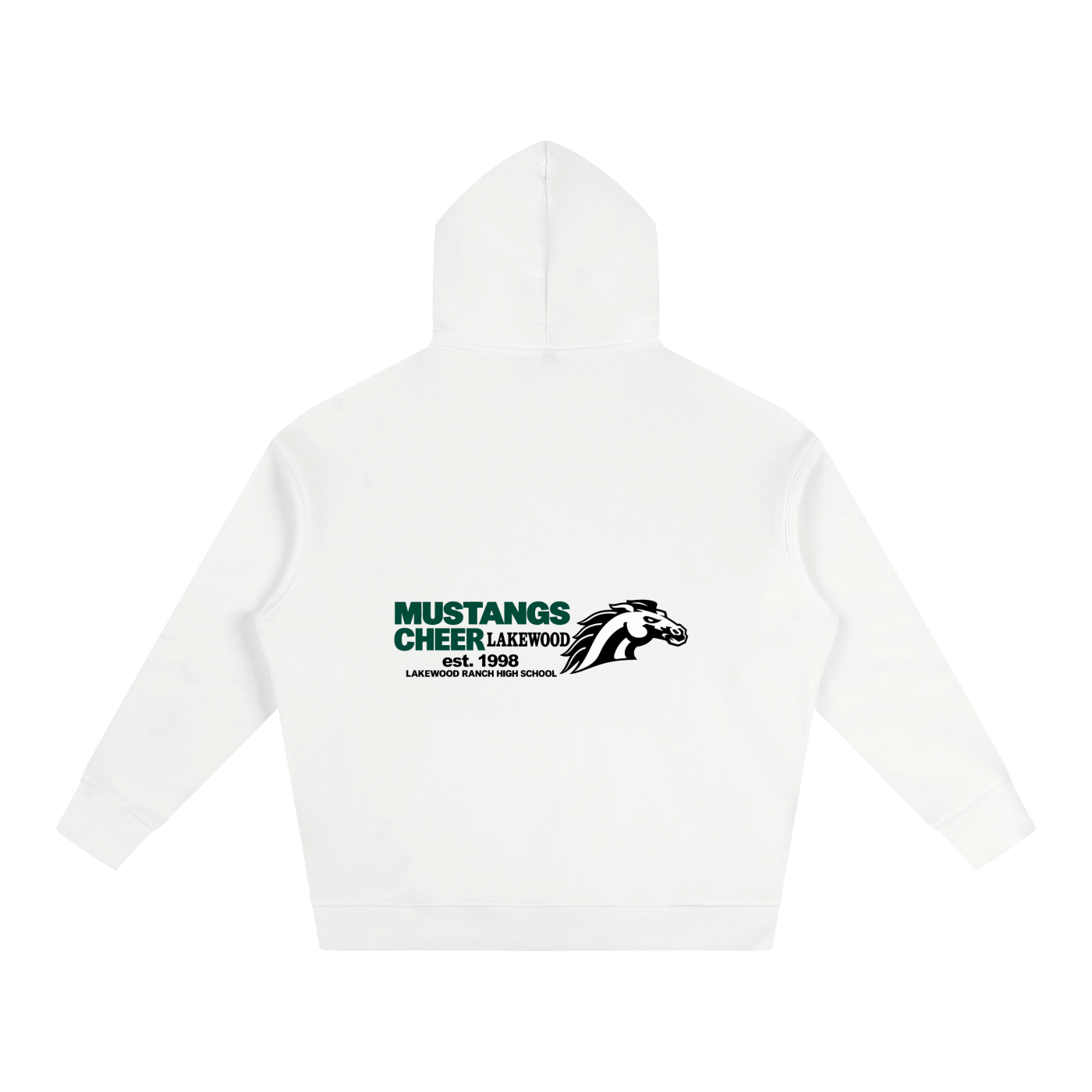 Vector Star Front Lakewood Ranch Oversize Fleeced Hoodie