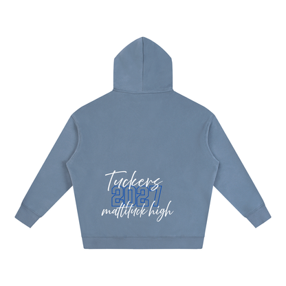 Cursive Front Mattituck Oversize Fleeced Hoodie
