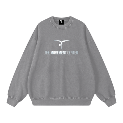 Snow Washed Oversized Sweatshirt