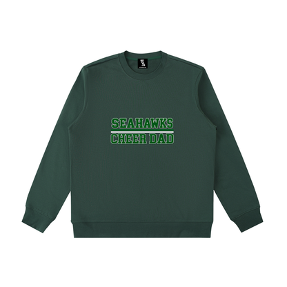 Dad Seahawks Essential Heavyweight Crewneck Sweatshirt