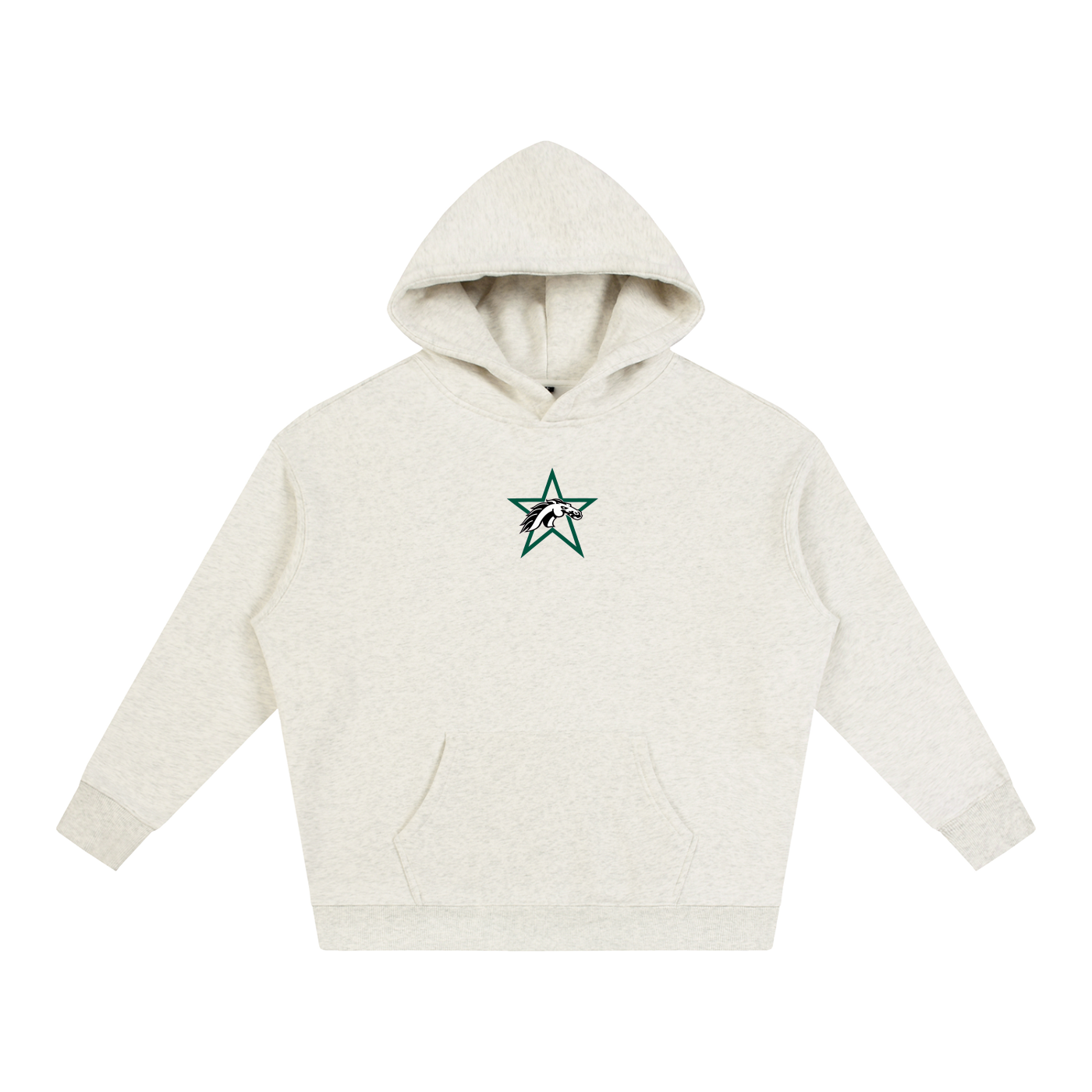 Vector Star Front Lakewood Ranch Oversize Fleeced Hoodie