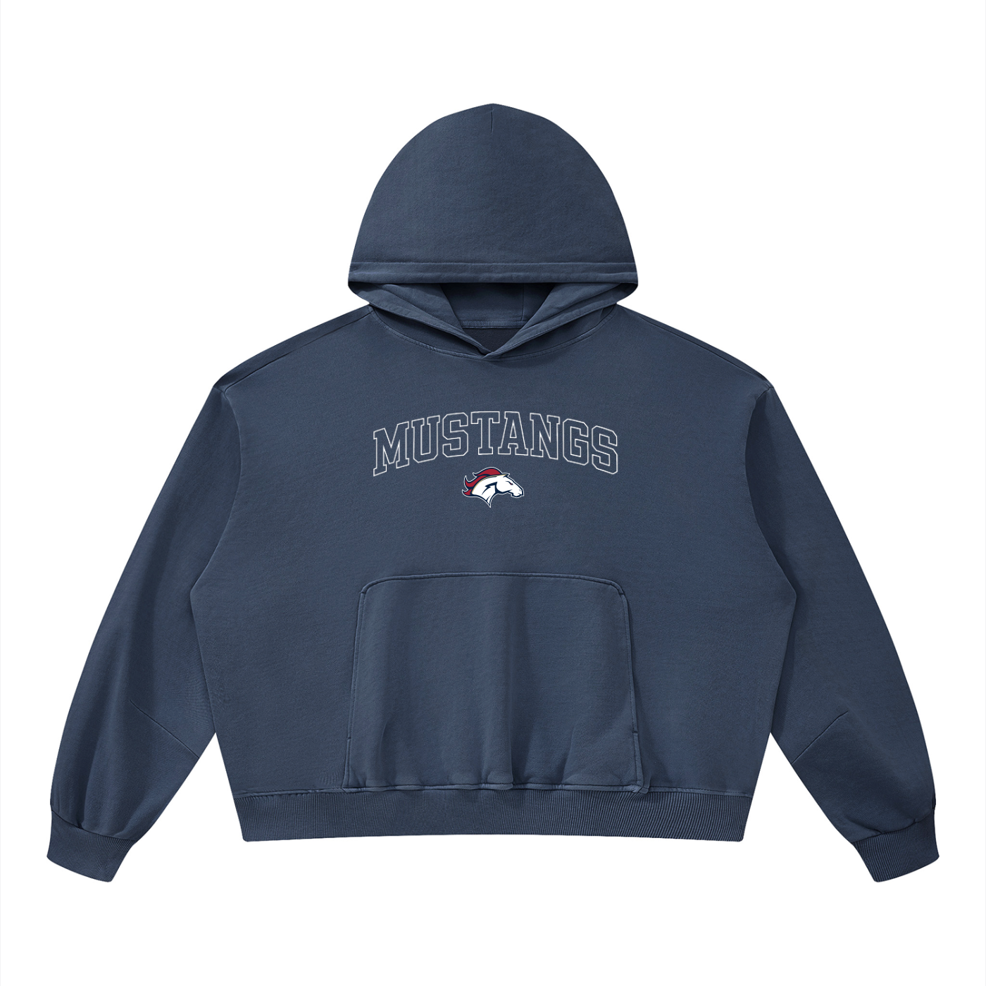 Unisex Boxy Vintage Washed Hoodie
