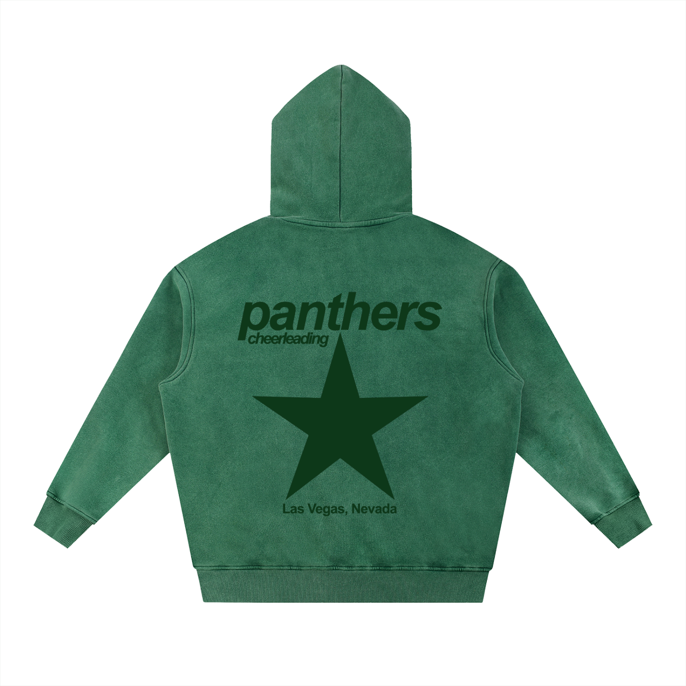 Snow Wash Fleece Oversize Hoodie