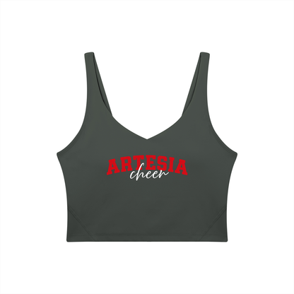 Cursive Artesia Women's V-Neck Yoga Sports Bra