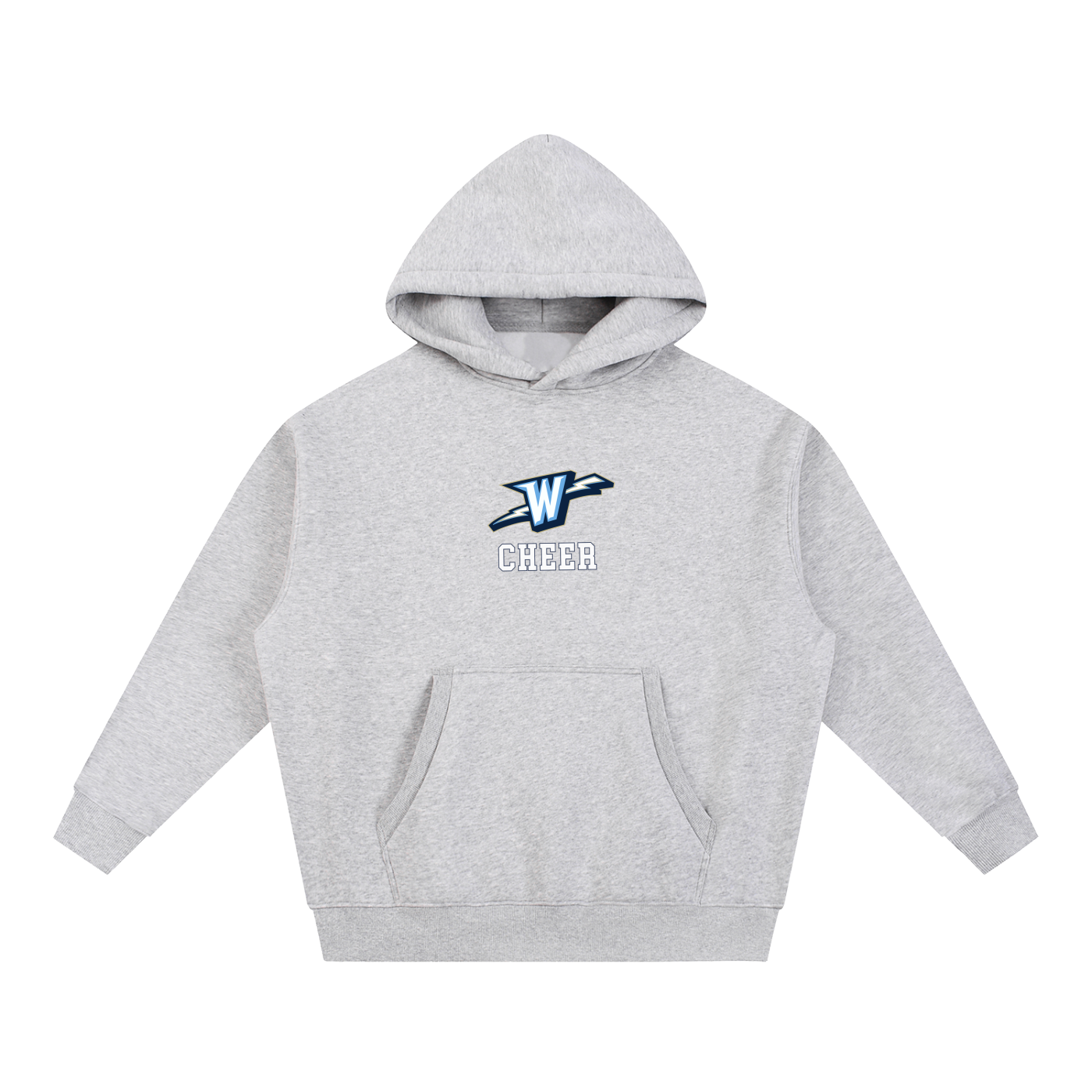 Essential Oversized Boxy Fit Fleece Hoodie