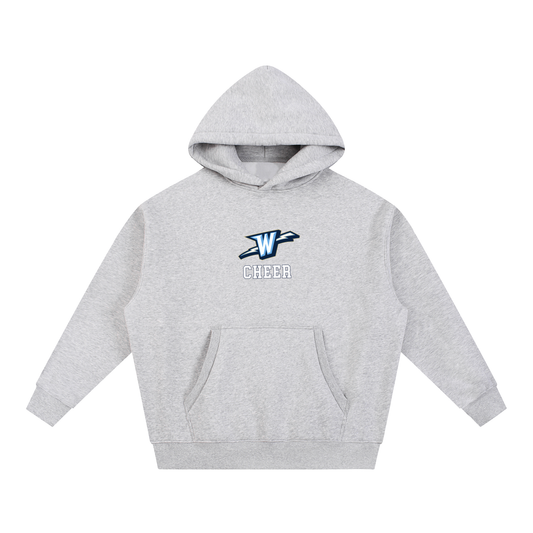 Essential Oversized Boxy Fit Fleece Hoodie
