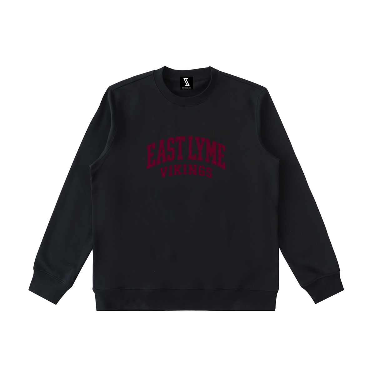 Basic 2 East Lyme Essential Heavyweight Crewneck Sweatshirt