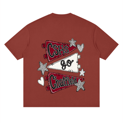 Lets Go Chatfield Oversized Drop Shoulder T-Shirt
