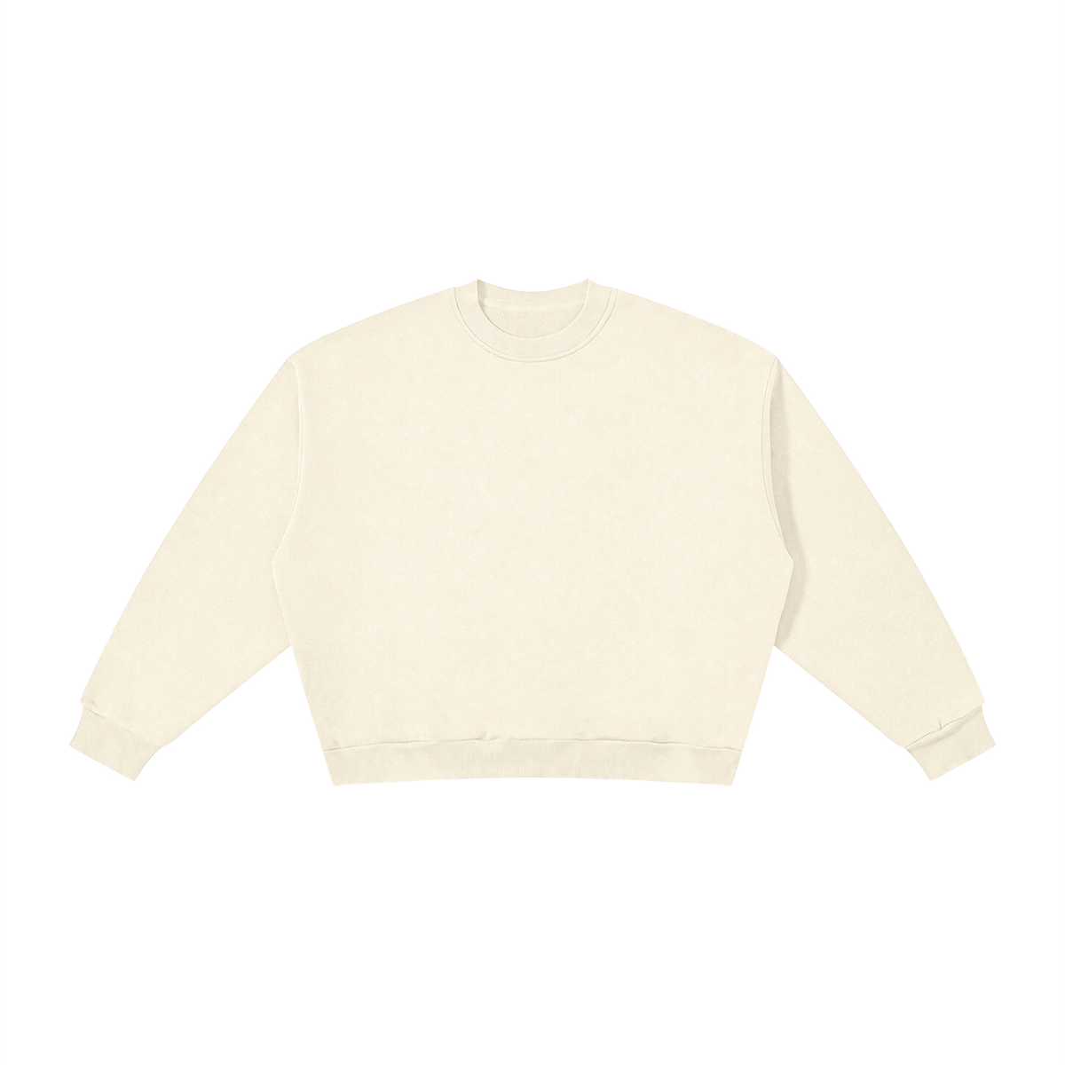 Boxy Fleece Crewneck Sweatshirt