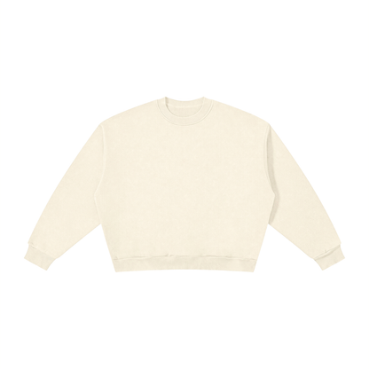 Boxy Fleece Crewneck Sweatshirt