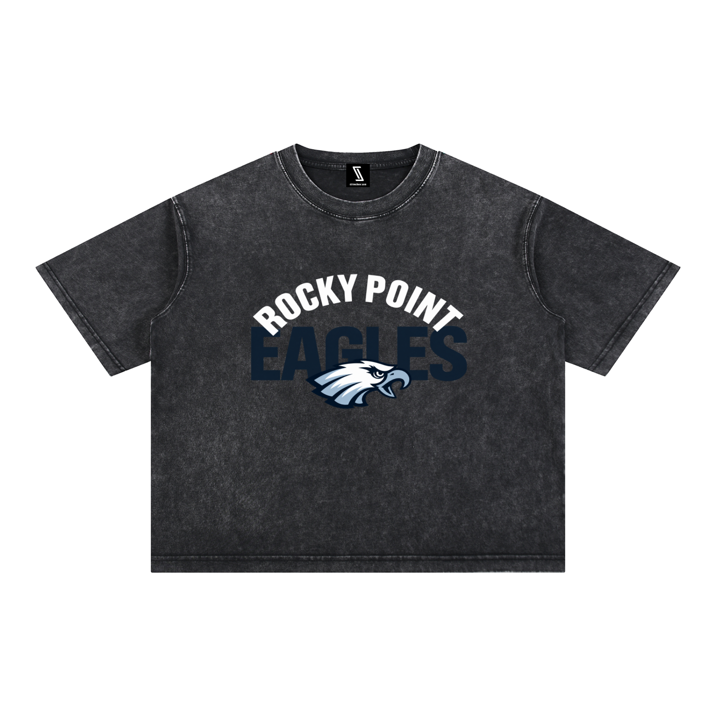Mineral Wash Boxy Cotton T-Shirt
