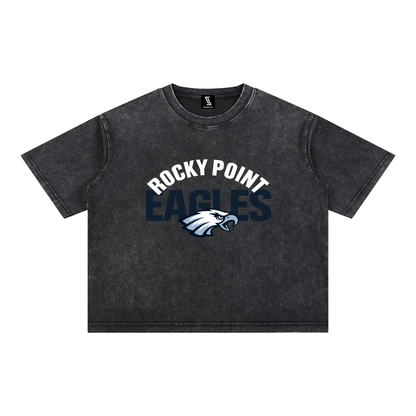 Mineral Wash Boxy Cotton T-Shirt