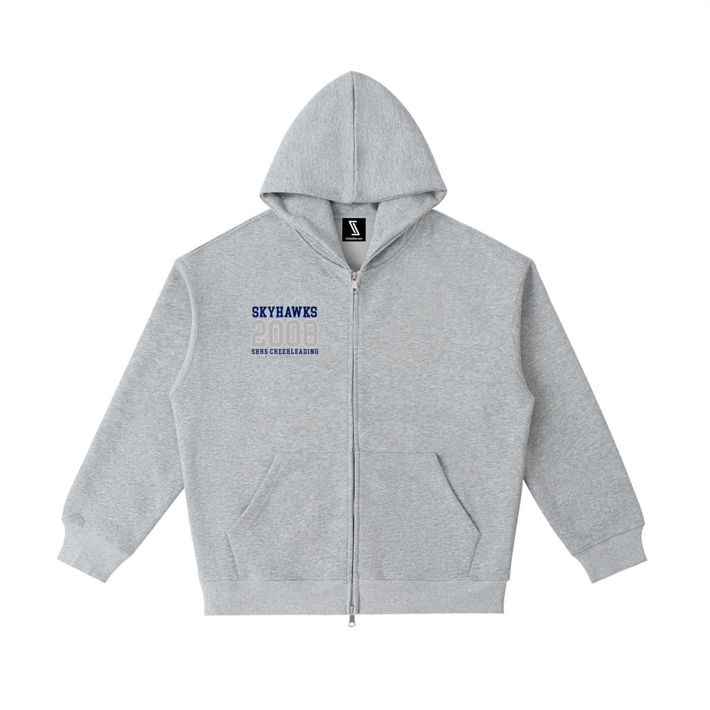 Full Zip Heavyweight Pocket Hoodie