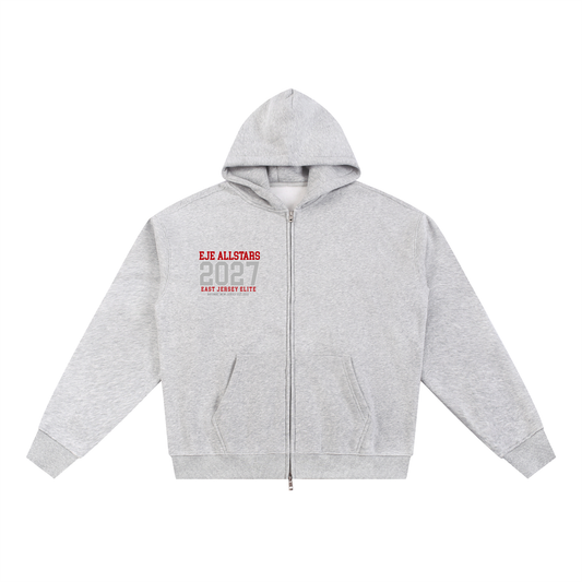 Essential Fleece Zip-Through Hoodie
