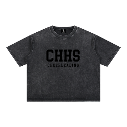 Mineral Wash Boxy Cotton T-Shirt
