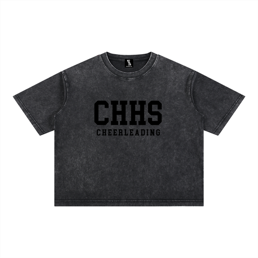 Mineral Wash Boxy Cotton T-Shirt
