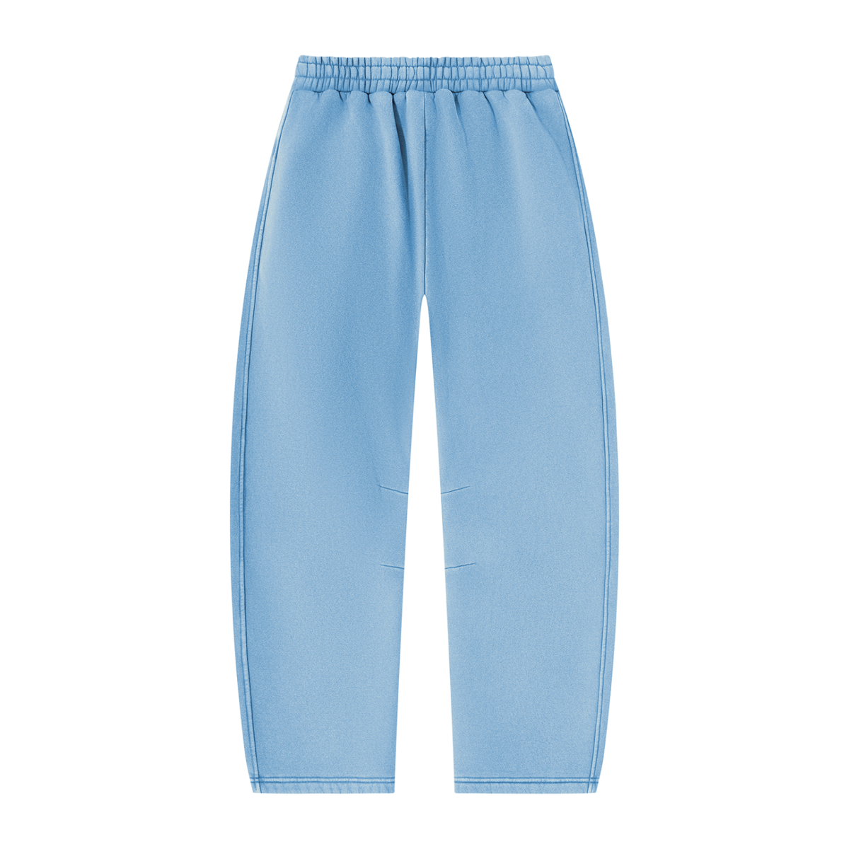 Unisex Vintage Wash Barrel Leg Fleece Sweatpants