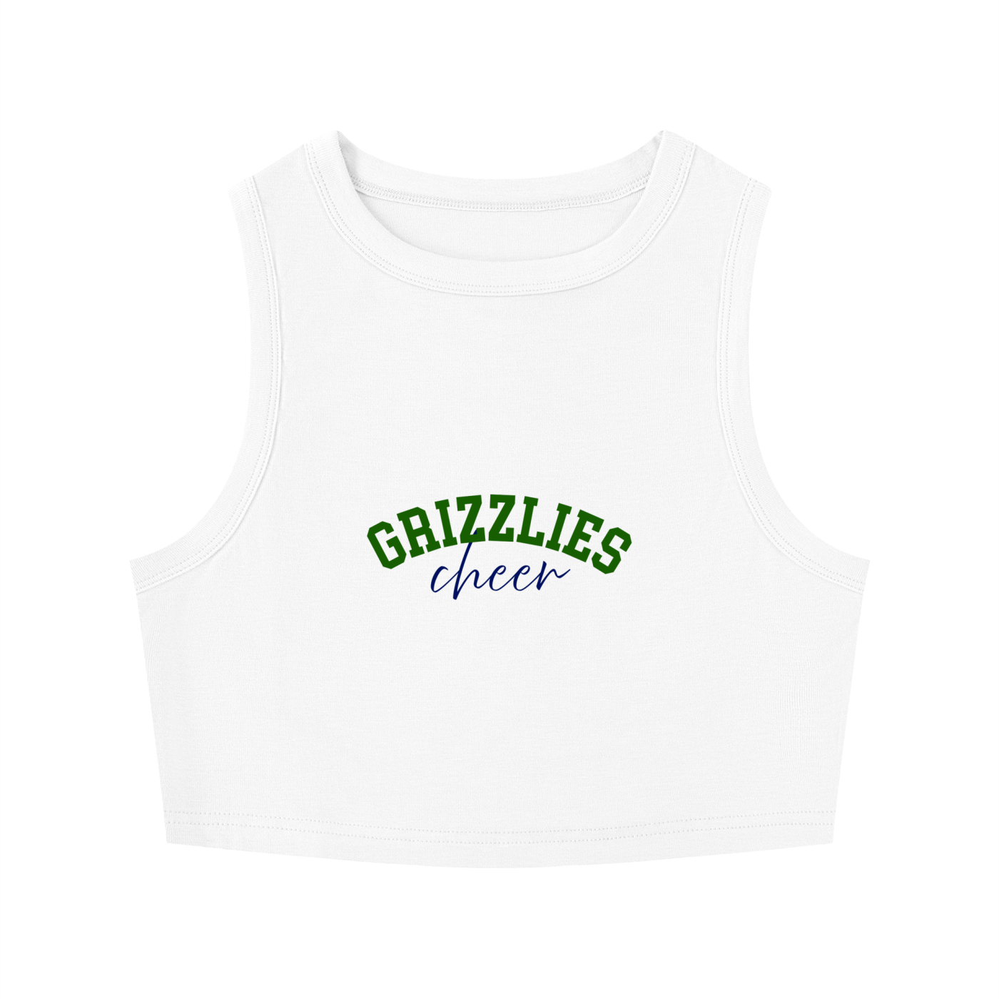 Women's Tight Crewneck Crop Tank Top