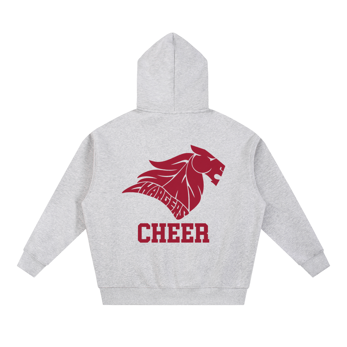 Simple Chatfield Essential Oversized Fleece Boxy Hoodie