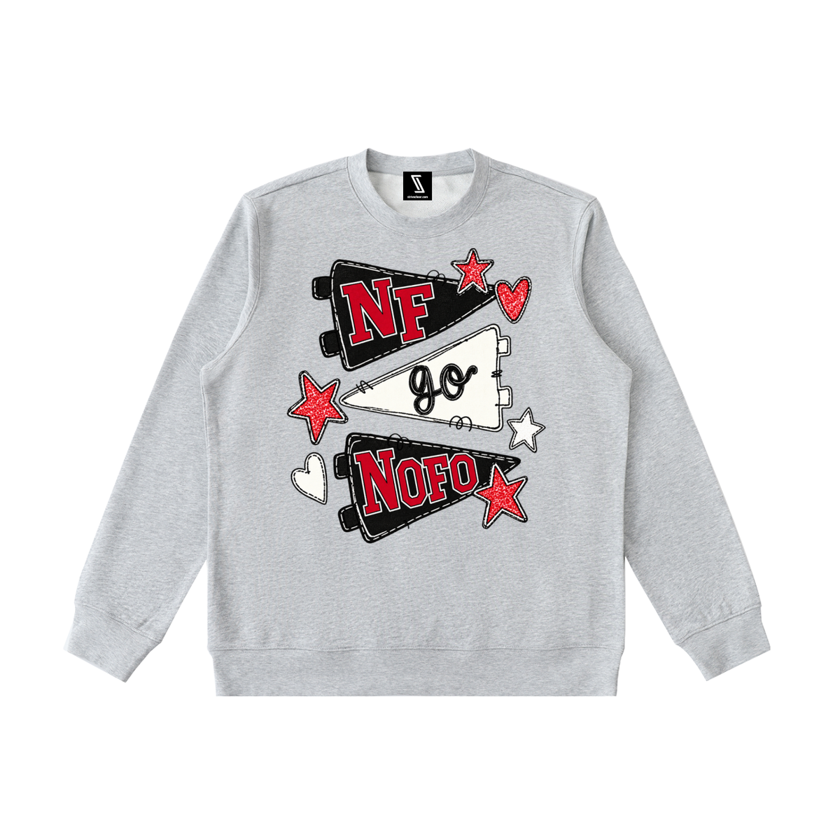 Lets Go North Fork Essential Heavyweight Crewneck Sweatshirt
