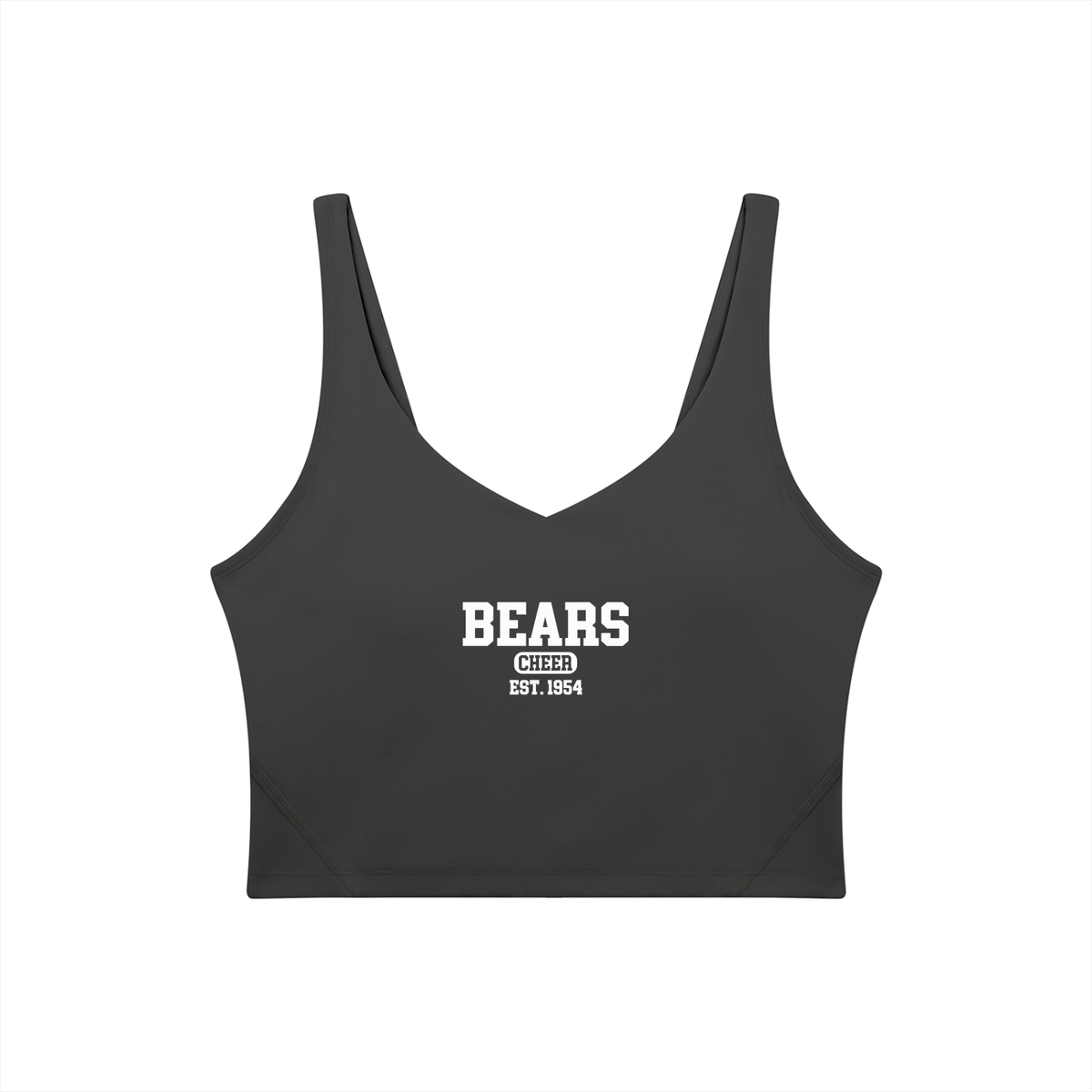 Old School Blanchet Women's V-Neck Yoga Sports Bra