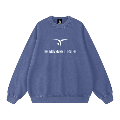 Snow Washed Oversized Sweatshirt